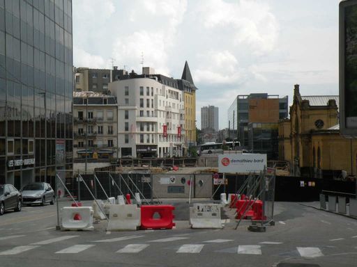  le chantier de la place Thiers